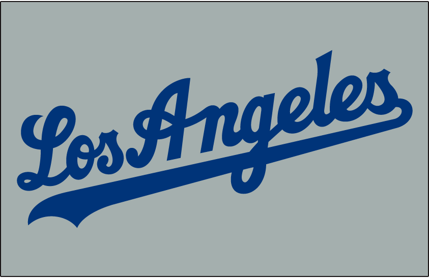 Los Angeles Dodgers 2007-Pres Jersey Logo iron on heat transfer